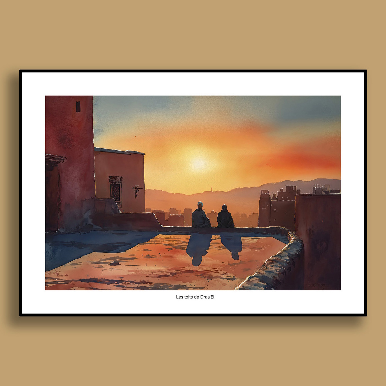 Les toits de Draa'El